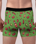 Spicy-Mens-Boxer-Briefs-Green-Rear-View