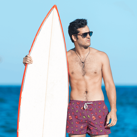 Spicy Men's Swim Trunks
