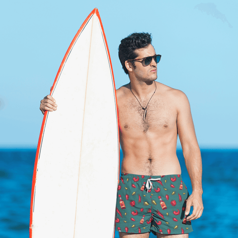 Spicy Men's Swim Trunks