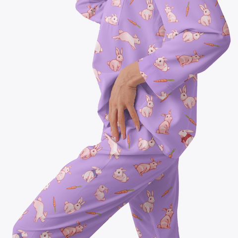 Spicy-Womens-Pajama-Lavender-Semi-Side-