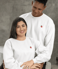 Strawberry-Embroidered-Sweatshirt-White-Lifestyle-View