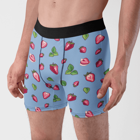 Strawberry Men's Boxer Briefs