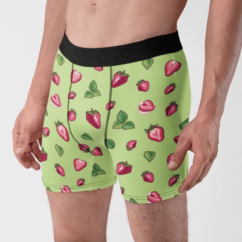 Strawberry Men's Boxer Briefs