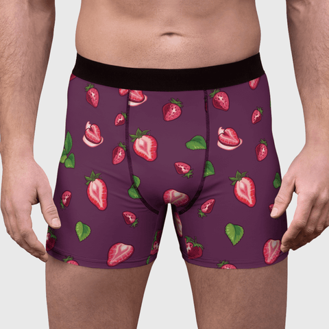 Strawberry Men's Boxer Briefs