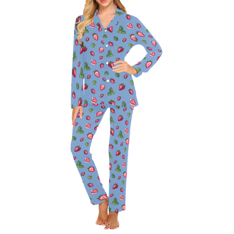 Strawberry Women's Pajama Set