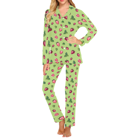 Strawberry Women's Pajama Set