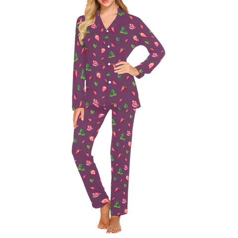 Strawberry Women's Pajama Set