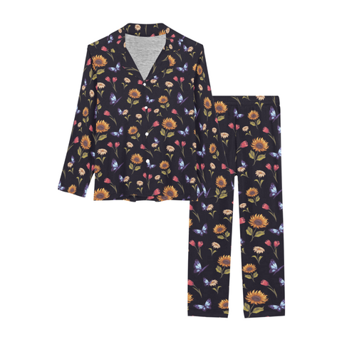 Summer Garden Women's Pajama Set