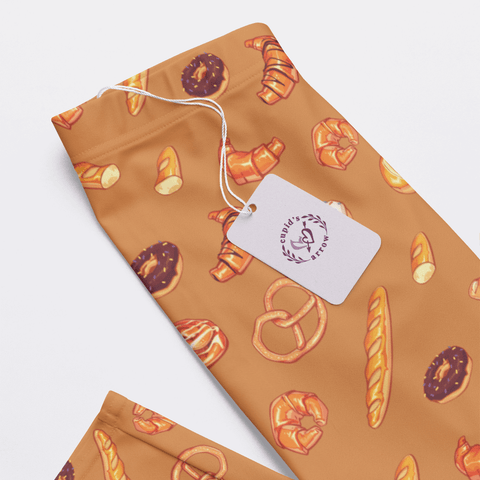 Sweet-Treats-Womens-Pajama-Caramel-Closeup-Product-View