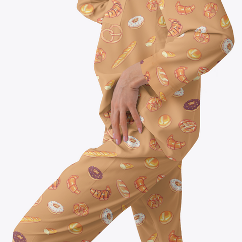 Sweet-Treats-Womens-Pajama-Caramel-Semi-Side-View