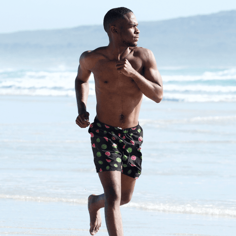 Watermelon Men's Swim Trunks