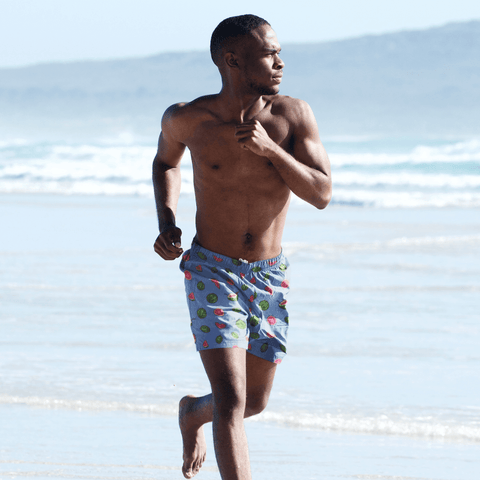 Watermelon Men's Swim Trunks