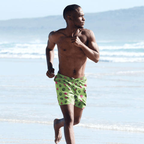 Watermelon Men's Swim Trunks