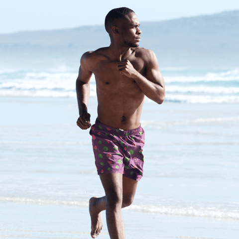Watermelon Men's Swim Trunks