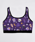 Witch-Core-Womens-Bralette-Purple-Product-Front-View