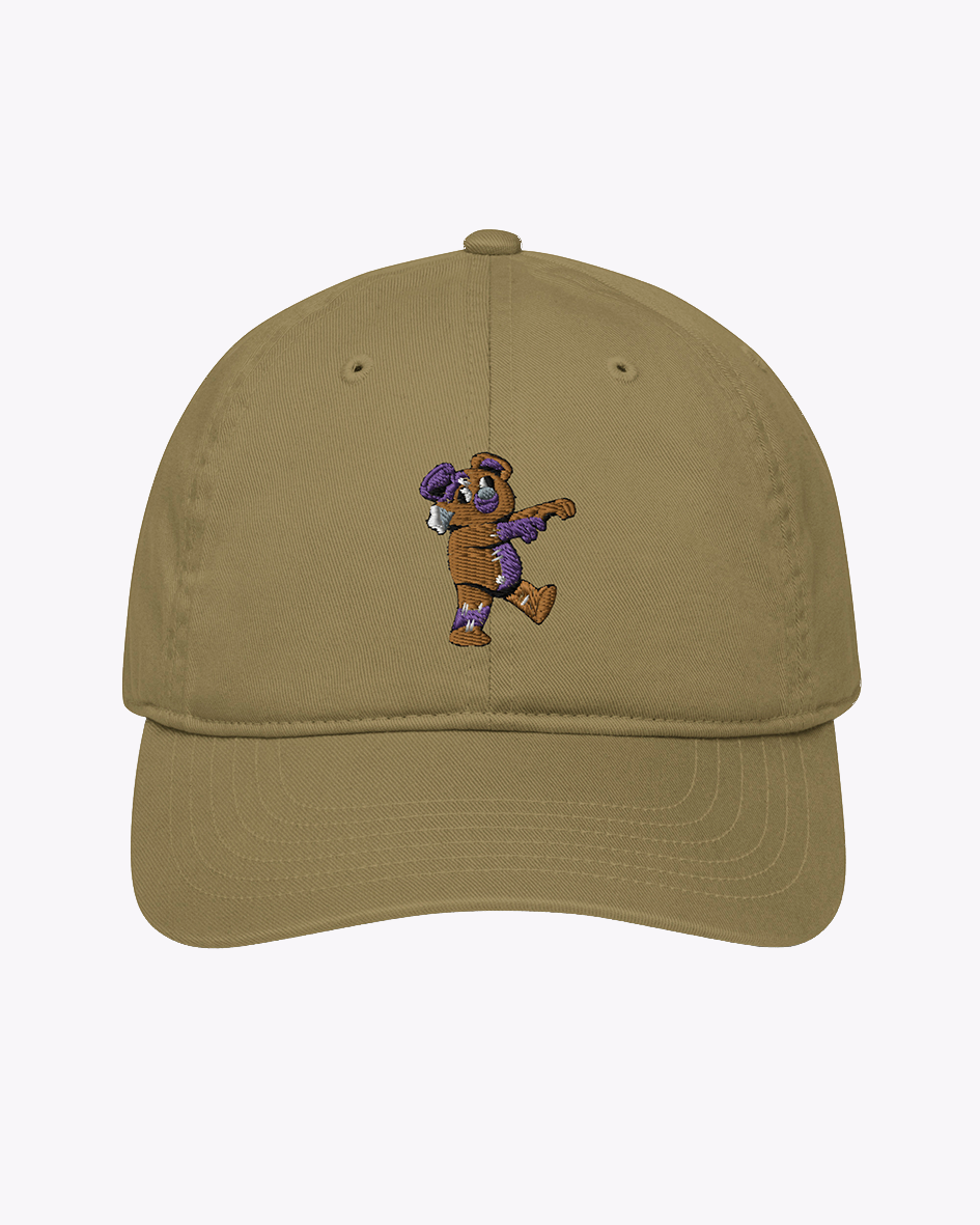 Embroidered Zombie Bear Hat