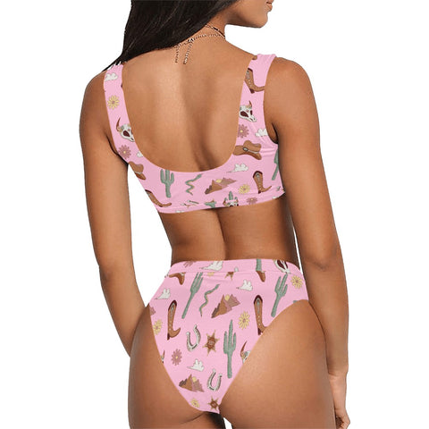 Country-Womens-Bikini-Set-Pink_1-Model-Back-View