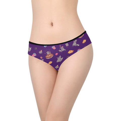Birthday Raccoons Women's Hipster Underwear