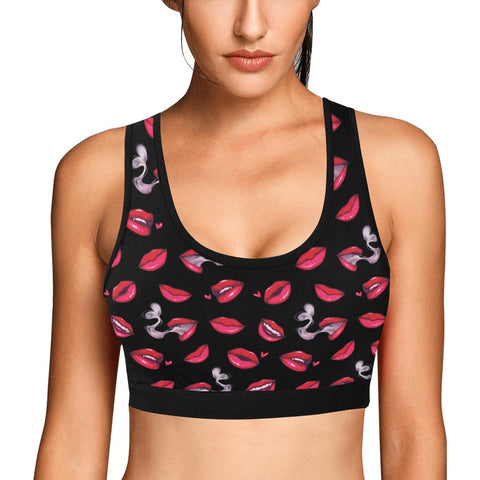 Fatal-Attraction-Womens-Bralette-Black-Model-Front-View