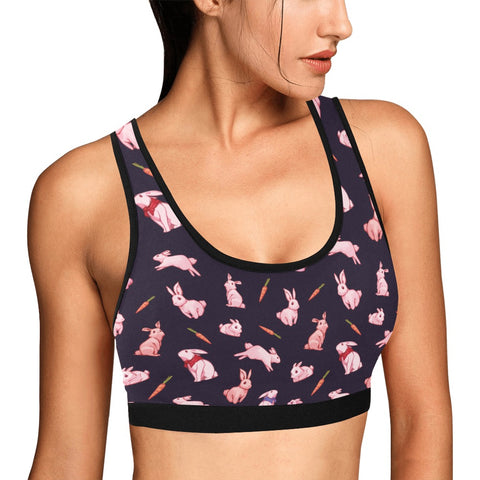 Bunny-Womens-Bralette-Black-Model-Side-View