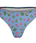 Watermelon-Womens-Thong-Cornflower-Blue-Product-Back-View