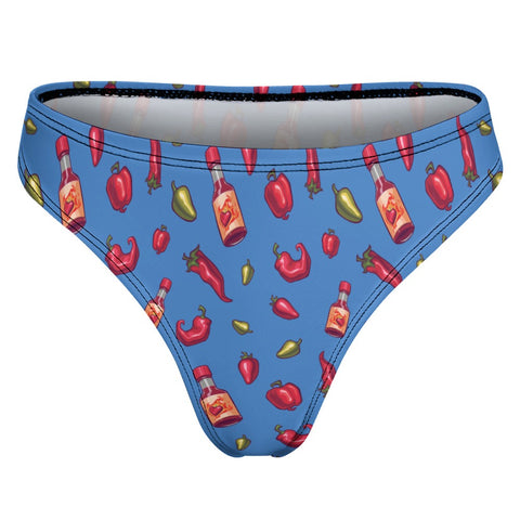 Spicy-Womens-Thong-Blue-Product-Back-View