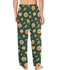 Sunflower-Mens-Pajama-Dark-Green-Model-Back-View
