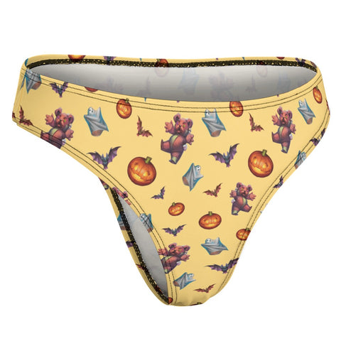 Halloween-Womens-Thong-Yellow-Product-Side-View