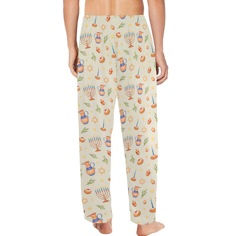Hanukkah-Mens-Pajama-Desert-Model-Back-View