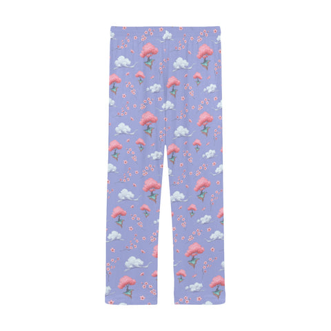 Sakura-Tree-Mens-Pajama-Lavender-Back-View