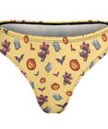 Halloween-Womens-Thong-Yellow-Product-Back-View