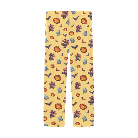 Halloween-Mens-Pajama-Yellow-Front-View
