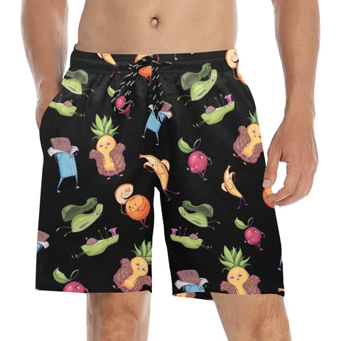 Flirty Fruit Men's Swim Trunks