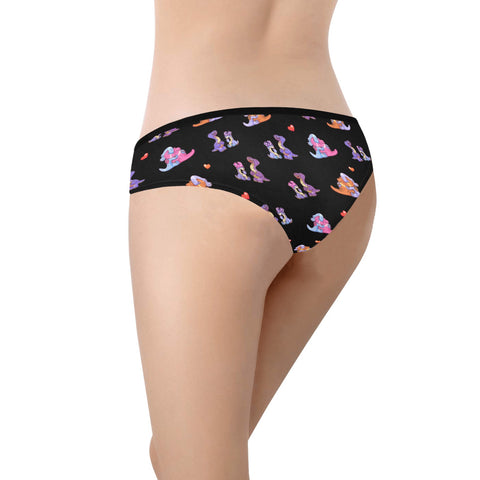 Opposites Attract Women's Hipster Underwear