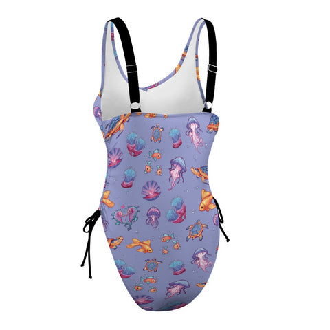 Sea-Life-Womens-One-Piece-Swimsuit-Lavender-Product-Side-View