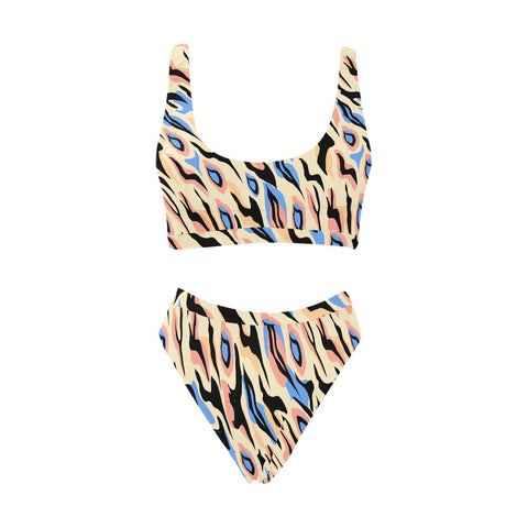 Exotic-Womens-Bikini-Set-Blue-Exotic-Front-View