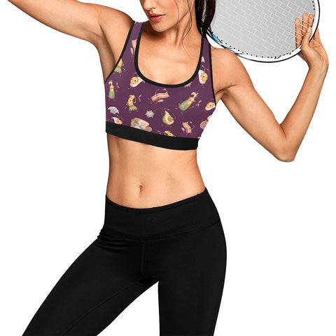 Food Fight Women's Bralette