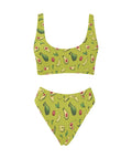 Happy-Avocado-Womens-Bikini-Set-Guacamole-Front-View
