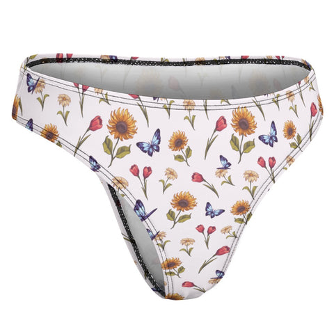 Summer-Garden-Womens-Thong-White-Product-Side-View