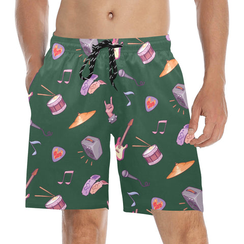 Rock 'N' Roll Men's Swim Trunks
