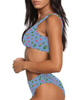 Watermelon-Womens-Bikini-Set-Cornflower-Blue-Model-Side-View