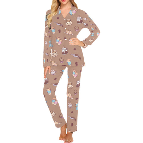 Coffee Date Women's Pajama Set