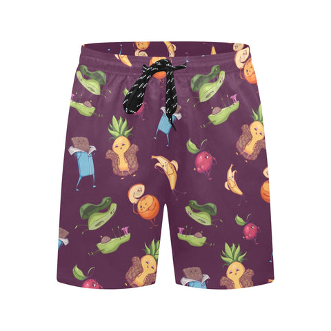 Flirty Fruit Men's Swim Trunks