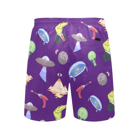 Conspiracy Theory Men's Swim Trunks