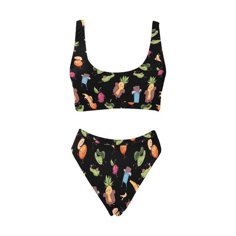 Flirty Fruit Two Piece Bikini Swimsuit