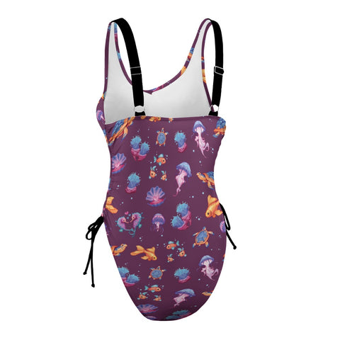 Sea-Life-Womens-One-Piece-Swimsuit-Plum-Product-Side-View