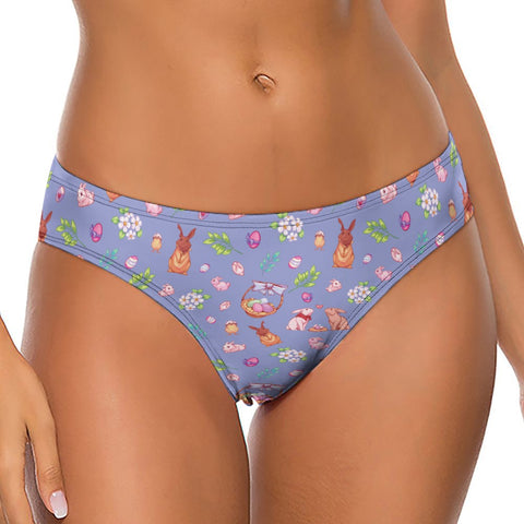 Easter-Womens-Thong-Lavender-Model-Front-View