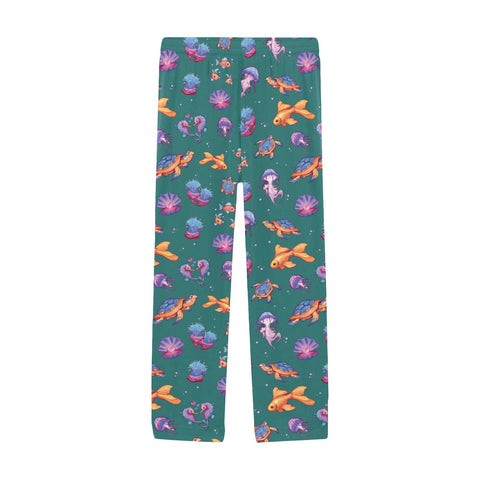 Mens-Pajama-Sea-Moss-Green-Front-View