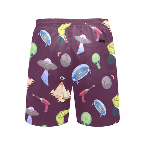 Conspiracy Theory Men's Swim Trunks