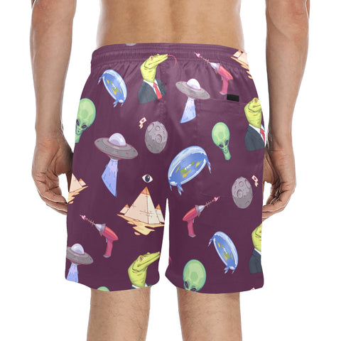 Conspiracy Theory Men's Swim Trunks